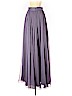 J.Crew 100% Silk Purple Silk Skirt Size 4 - photo 2