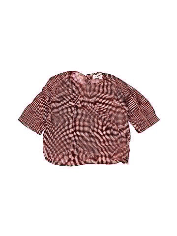 Caramel 3/4 Sleeve Blouse (view 1)