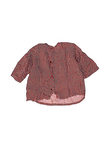 Caramel 3/4 Sleeve Blouse (view 2)