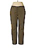 Eileen Fisher 100% Cotton Green Khakis Size M - photo 1