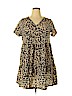 Unbranded 100% Polyester Tan Casual Dress Size XL - photo 1