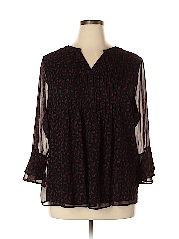 Charter Club Long Sleeve Blouse (view 1)
