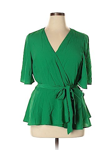 Ann Taylor LOFT Short Sleeve Blouse (view 1)