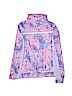 Ivivva 100% Nylon Print Purple Windbreakers Size 6 - photo 2