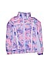 Ivivva 100% Nylon Print Purple Windbreakers Size 6 - photo 1