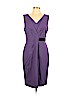 Classiques Entier Purple Cocktail Dress Size 12 - photo 1