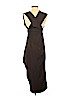 Zero + Maria Cornejo 100% Silk Brown Casual Dress Size 2 - photo 2