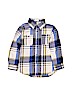 Crazy 8 100% Cotton Blue Long Sleeve Button-Down Shirt Size 5 - 6 - photo 1