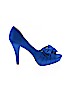 Michaelangelo Blue Heels Size 6 1/2 - photo 1
