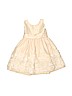 Sweet Kids 100% Silk Solid Tan Special Occasion Dress Size 4 - photo 1