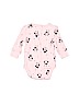 Baby B'gosh 100% Cotton Pink Long Sleeve Onesie Size 0-3 mo - photo 2