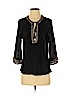Joie Black 3/4 Sleeve Blouse Size S - photo 1