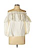 Alexis 100% Cotton White 3/4 Sleeve Blouse Size L - photo 1
