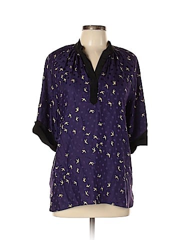 Yumi Kim 3/4 Sleeve Silk Top (view 1)