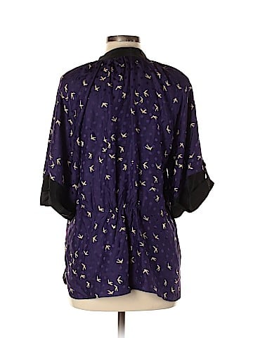 Yumi Kim 3/4 Sleeve Silk Top (view 2)