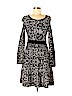 Calvin Klein Black Casual Dress Size M (petite) - photo 1