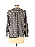 Ann Taylor LOFT 100% Cotton Gray Long Sleeve Top Size S (petite) - photo 2