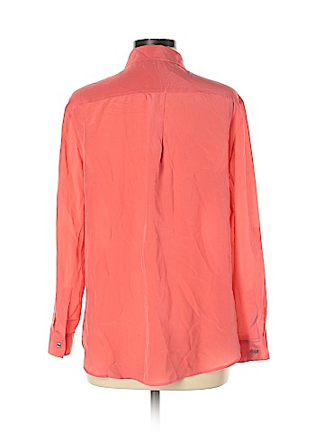 Ann Taylor Long Sleeve Silk Top (view 2)