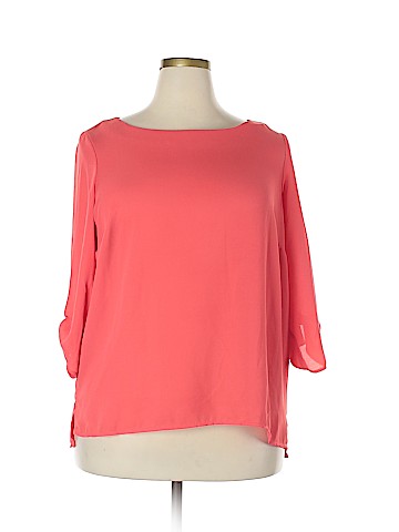 Apt. 9 3/4 Sleeve Blouse (view 1)
