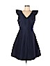 Halston Heritage Blue Casual Dress Size 8 - photo 1