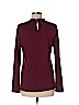 Ivanka Trump Burgundy Long Sleeve Top Size M - photo 2