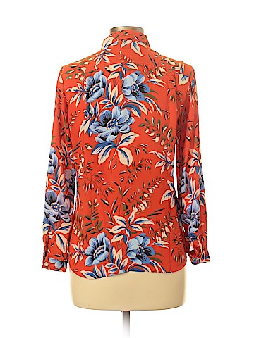 Ann Taylor LOFT 3/4 Sleeve Button-Down Shirt (view 2)