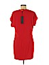 Halston Heritage Red Casual Dress Size 6 - photo 2