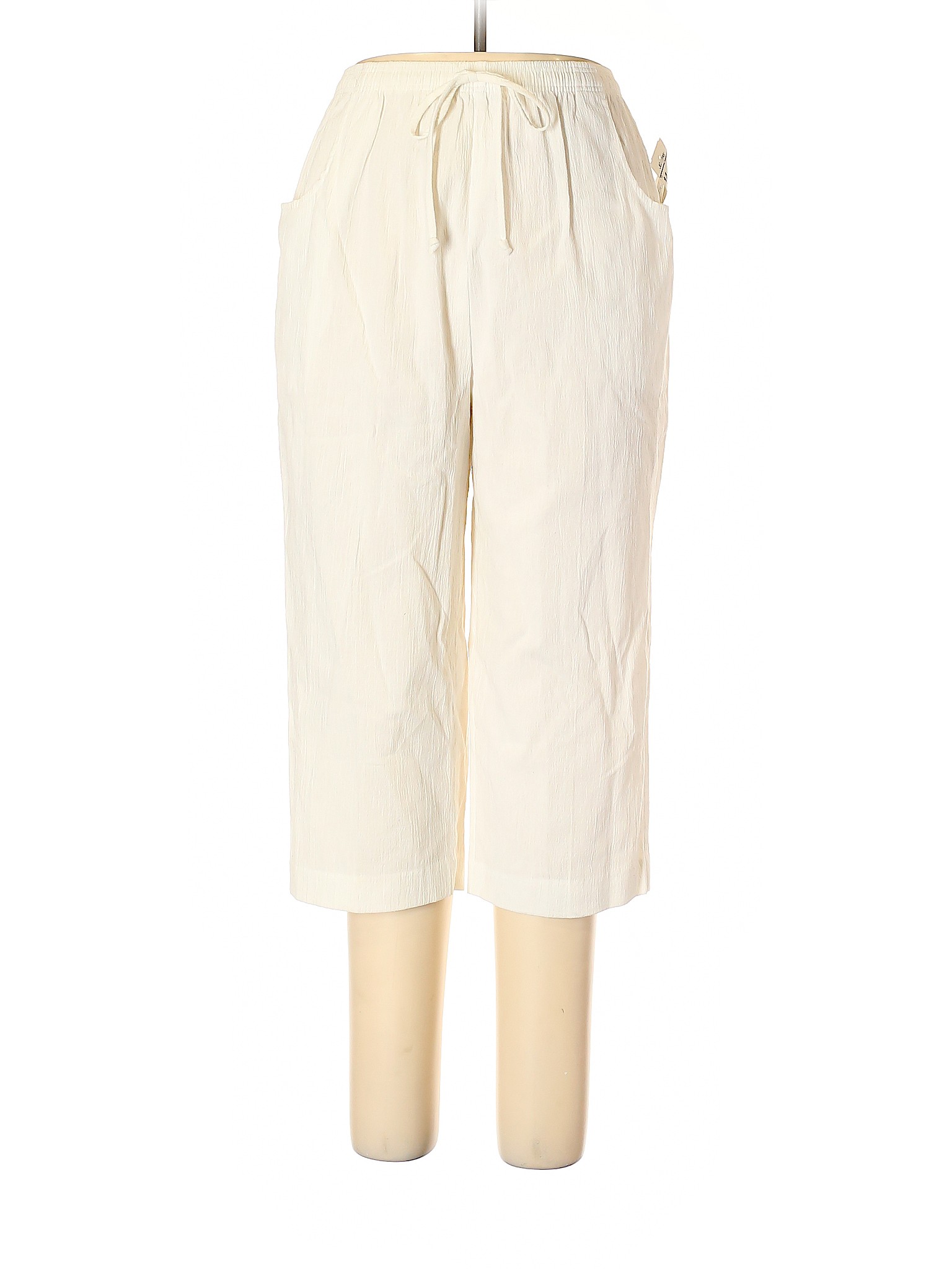 Nwt Cabin Creek Women Ivory Casual Pants 14 Ebay