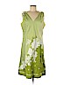 Ann Taylor 100% Cotton Green Casual Dress Size 14 - photo 1