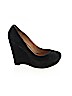 L.A.M.B. Black Wedges Size 8 - photo 1