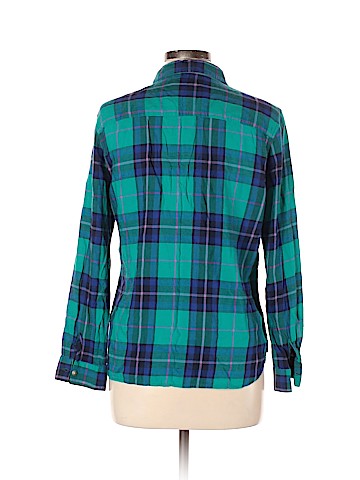 American Eagle Outfitters Long Sleeve Button-Down Shirt (view 2)