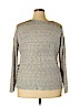 Knox Rose Gray Pullover Sweater Size XL - photo 2