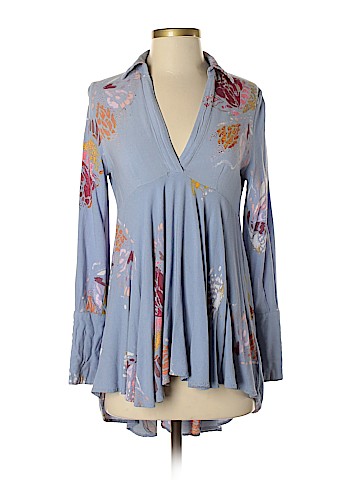 Free People Long Sleeve Blouse (view 1)