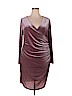 FASHION TO FIGURE Pink Cocktail Dress Size 3X Plus (3) - photo 1