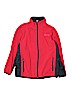 Gap Outlet 100% Polyester Solid Red Fleece Jacket Size 12 - photo 1