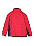 Gap Outlet 100% Polyester Solid Red Fleece Jacket Size 12 - photo 2