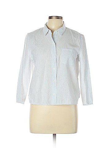 Theory 3/4 Sleeve Button-Down Shirt (view 1)