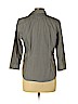 Lauren by Ralph Lauren 100% Cotton Gray Long Sleeve Button-Down Shirt Size L (petite) - photo 2