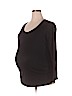 Old Navy - Maternity Black Long Sleeve T-Shirt Size XXL - photo 1