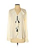 Banana Republic 100% Polyester Ivory Long Sleeve Blouse Size S - photo 1