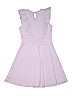 Unbranded 100% Cotton Purple Dress Size 16 - photo 2