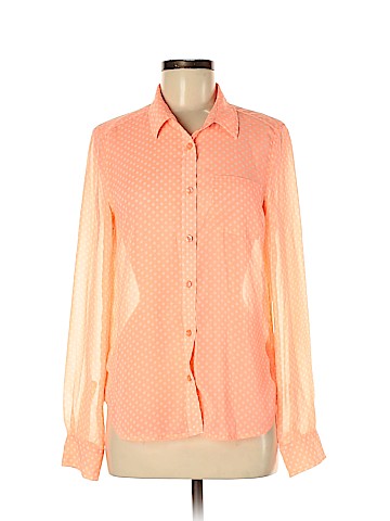 American Eagle Outfitters Long Sleeve Button-Down Shirt (view 1)