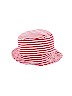 Unbranded Stripes Red Bucket Hat One size (kids) - photo 1