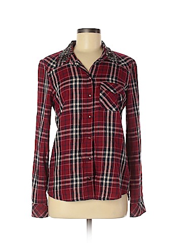 Guess Long Sleeve Button-Down Shirt (view 1)