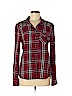 Guess 100% Cotton Red Long Sleeve Button-Down Shirt Size M - photo 1