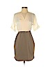Ann Taylor 100% Polyester Ivory Casual Dress Size 0 (petite) - photo 1