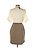 Ann Taylor 100% Polyester Ivory Casual Dress Size 0 (petite) - photo 2
