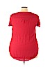 Westport Red Short Sleeve Blouse Size 3X - photo 2
