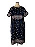 Blair 100% Cotton Blue Casual Dress Size 2X - photo 1