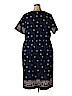 Blair 100% Cotton Blue Casual Dress Size 2X - photo 2